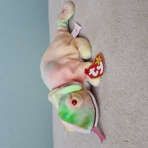 Rainbow the Chameleon Beanie Baby 🌈 Collectible Kids Toy, NWT